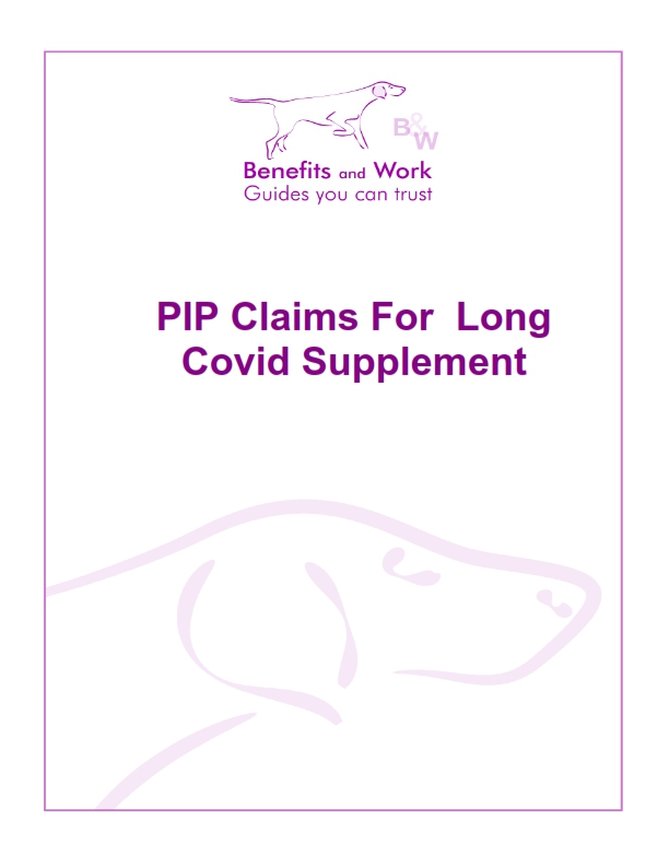 Claim PIP for Long Covid supplement cover